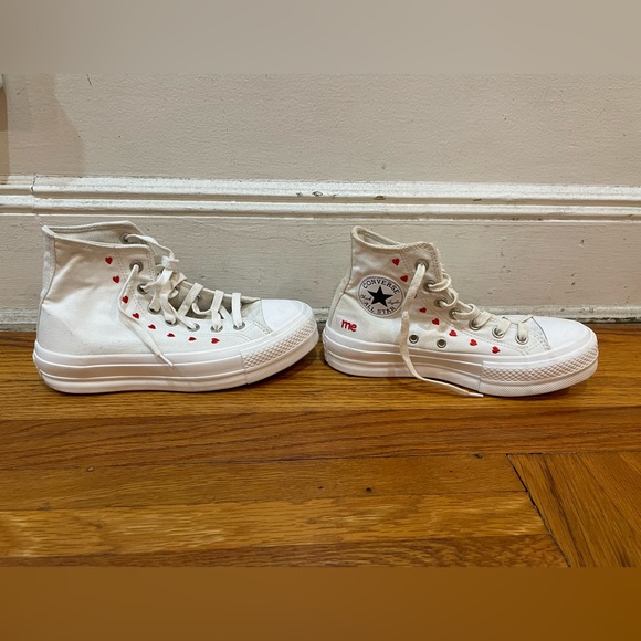 Converse Valentines Day Crafted with Love Sneakers - Picture 2 of 6